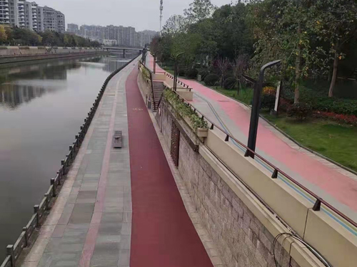 彩色路面修復